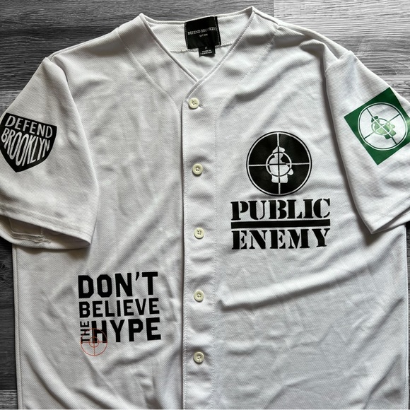 Defend Brooklyn : graphic baseball jersey - Picture 3 of 12